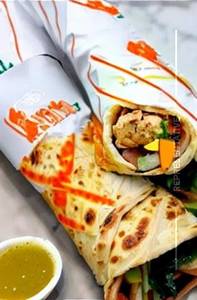Double egg double chicken roll