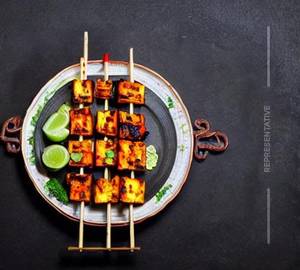 Paneer shashlik sticks