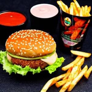 Fries Tikki Burger 