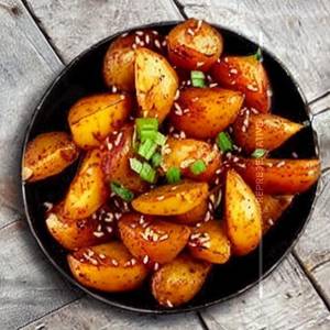 Honey chilly potato