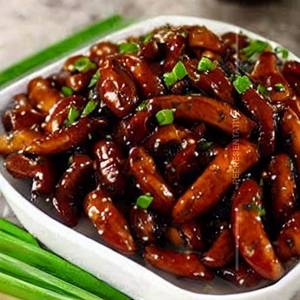Chilli Mushroom Dry