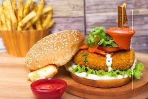 Paneer Tikki Burger