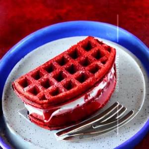 Red Velvet Waffle