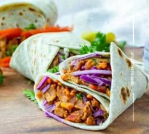 Salsa Chicken Wrap