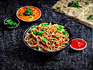 Veg Triple Noodles
