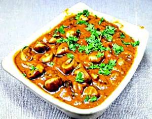 Mushroom Com Masala