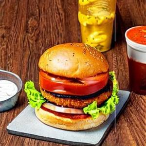 Chicken pepper burger