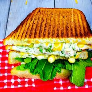 Corn Mint Mayo Sandwich 