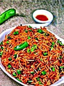 Veg Chilli Garlic Fried Rice
