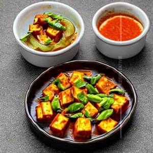 Paneer In Chilli Garlic Sauce