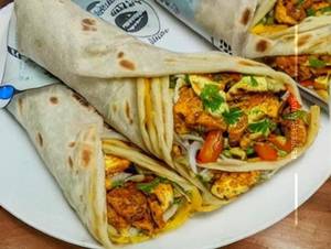 Egg chicken roll
