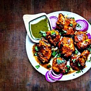 Veg tawa chicken                                                                                                                                              