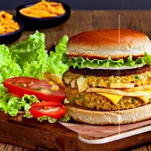 Cheesee Veg Burger