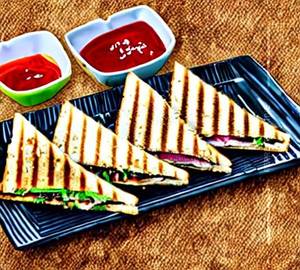 Veg Masala Grilled Sandwich