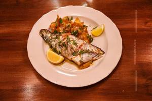 Grilled Fish In Lemon Butter Sauce