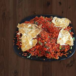 Schezwan Egg Fried Rice