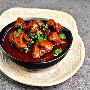 Oriental Chicken In Schezwan Sauce