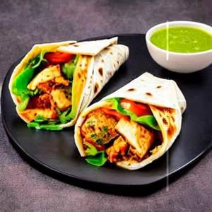 Tortilla Chicken Afghani Wrap