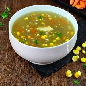 Sweet Corn Mutton Soup