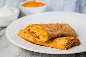 Aloo Schezwan Wrap