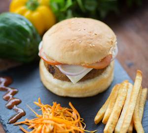 Chicken Double Decker Burger