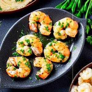 Butter Garlic Prawns