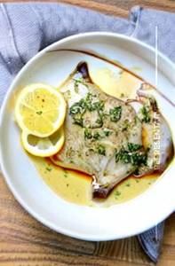 Fish In Lemon  Butter Sauce