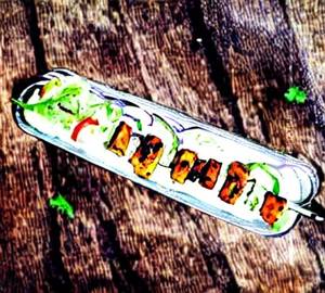 Paneer achari tikka