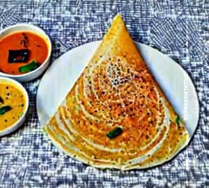 Cheese paneer masala dosa