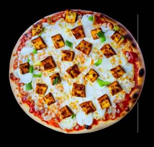 Makhani paneer pizza  regula 7                                                                                                                                                              