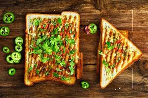 Chilli Toast Sandwich (Whole wheat bread)