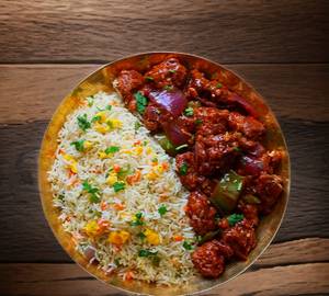 Chicken Manchurian Rice
