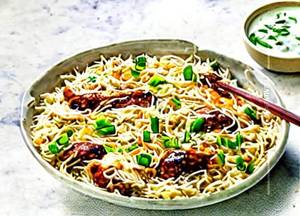 Chicken Noodles Rice