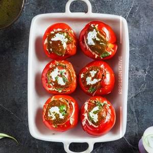 Stuffed Tomato [Pure Desi Ghee]