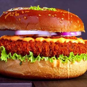 Chaap Tikka Grilled Burger