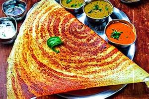 Schezwan Paneer Butter Masala Dosa