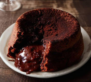 Molten Choco Lava Cake (eggless)