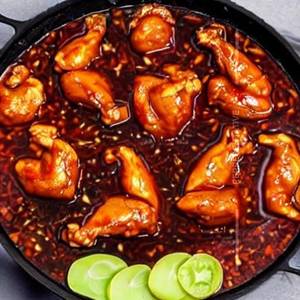 Oriental Chicken In Hot Pot Sauce
