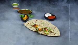 Veg Paneer Barbeque Wrap