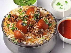 Mushroom Biryani