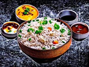Pot rice chicken