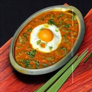 Veg egg curry