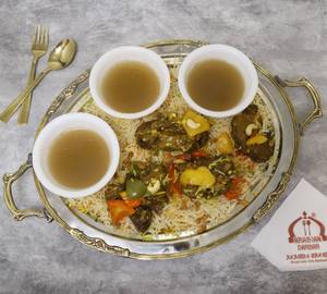 Mutton lemon turkish mandi