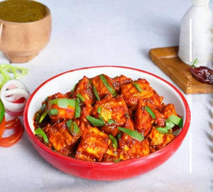 Paneer Chilli Dry