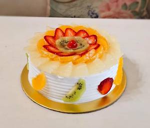 Fresh Fruit Gateau 0.5 Kg