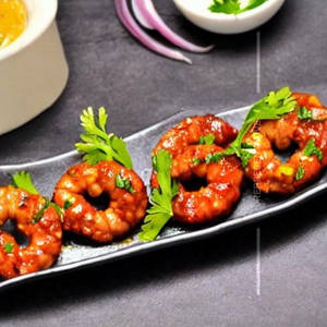 Chilly Mustard Prawns