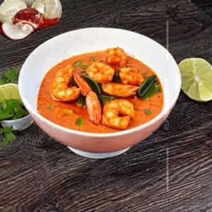 Prawns In Thai Red Curry