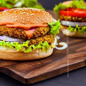 Veg Cheese Burger