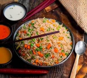 Schezwan Chicken Fried Rice