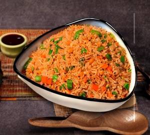 Schezwan gobi fried rice